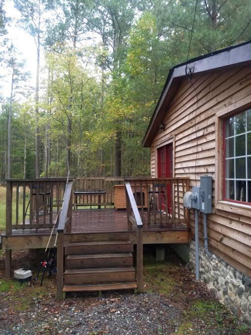 Rustic Quaint Cabin In The Woods--Pets Welcomed Dunnsville Εξωτερικό φωτογραφία